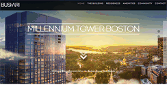 Desktop Screenshot of millenniumtower.com